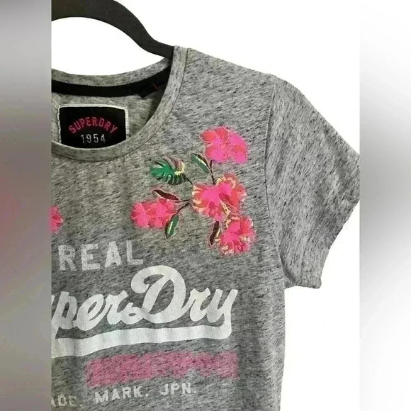 Superdry Jersey Logo Short Sleeve T-Shirt - Picture 3 of 7